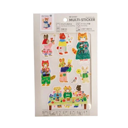 Aiko Nunokawa Multi Sticker - Odd Nodd Art Supply
