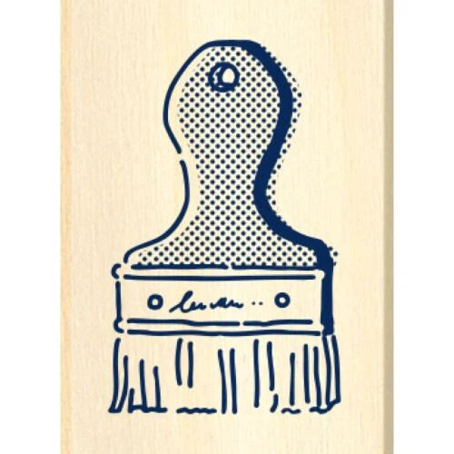 Hake Brush Stamp