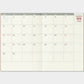 Monthly Traveler's Company 2025 Diary Refills Passport Size - Odd Nodd Art Supply