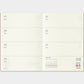 Weekly Traveler's Company 2025 Diary Refills Passport Size - Odd Nodd Art Supply