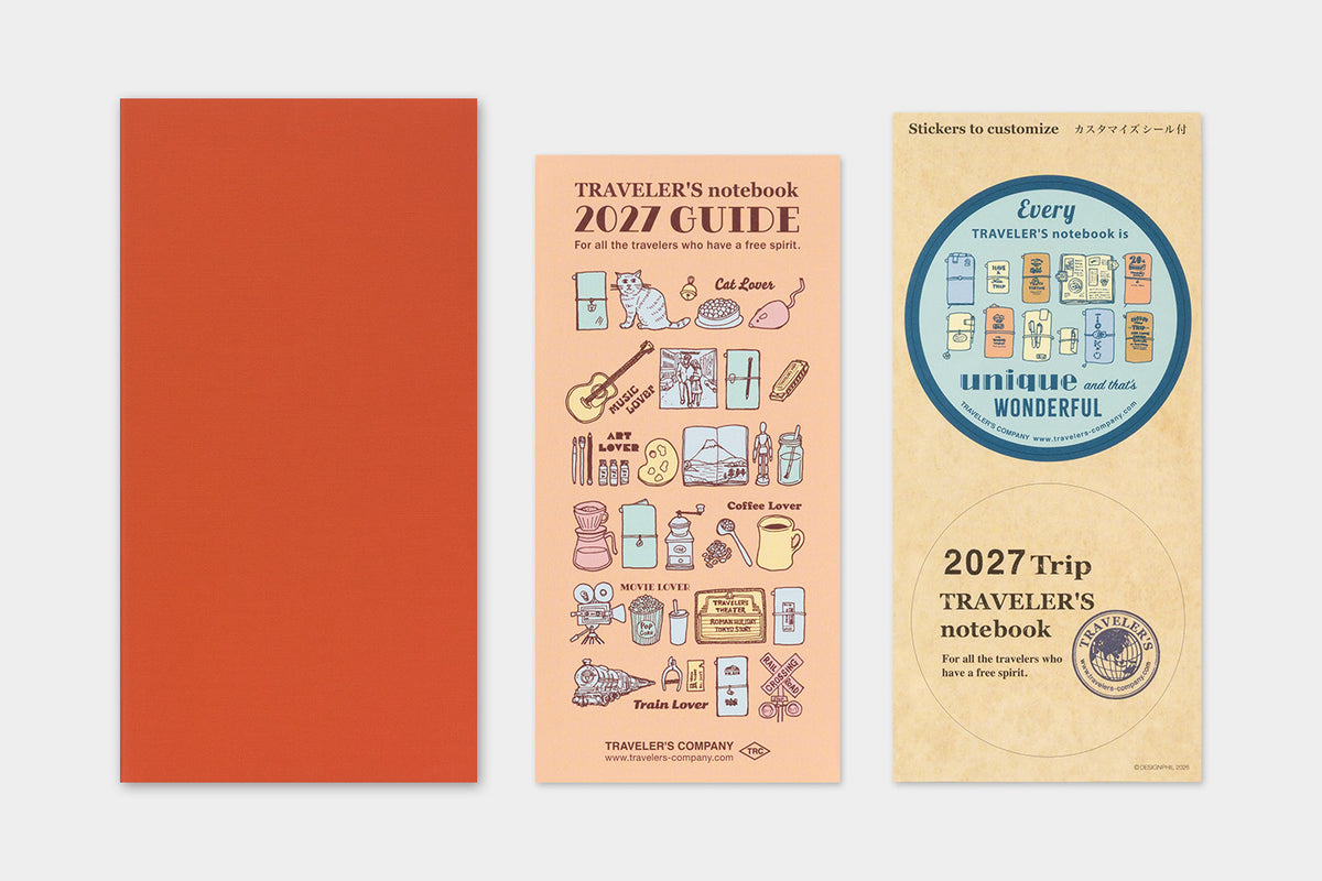 Traveler's Company Annual Diary Refills