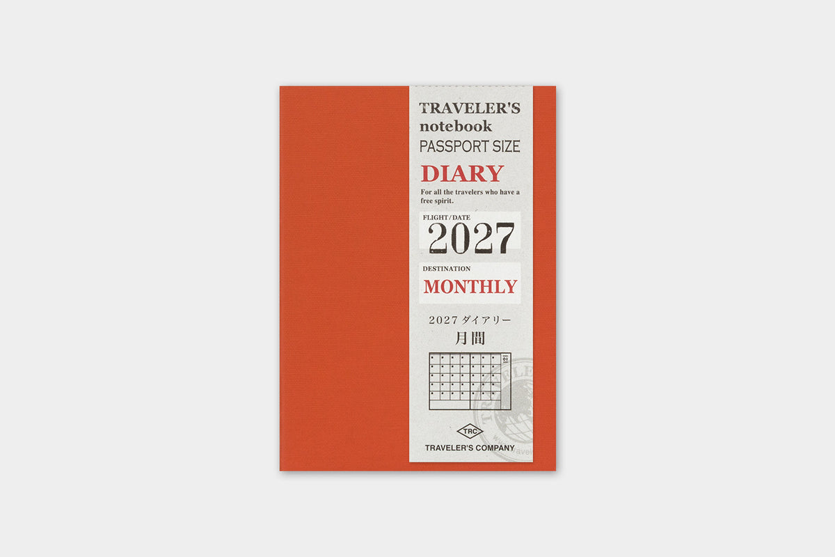 Traveler's Company Annual Diary Refills