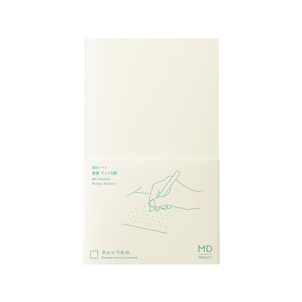Midori Notebook MD Slim Dot Grid - Odd Nodd Art Supply