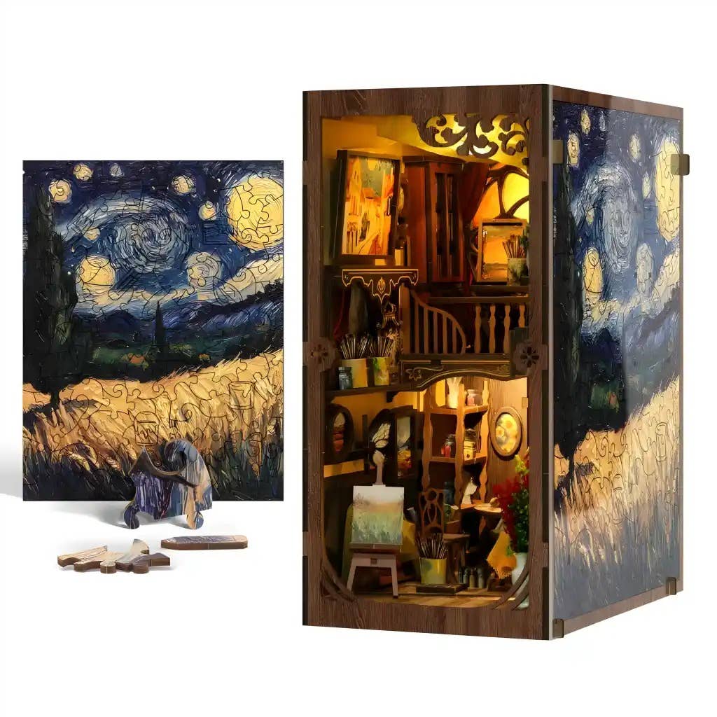 Golden Twilght Studio book nook kit  - Odd Nodd Art Supply