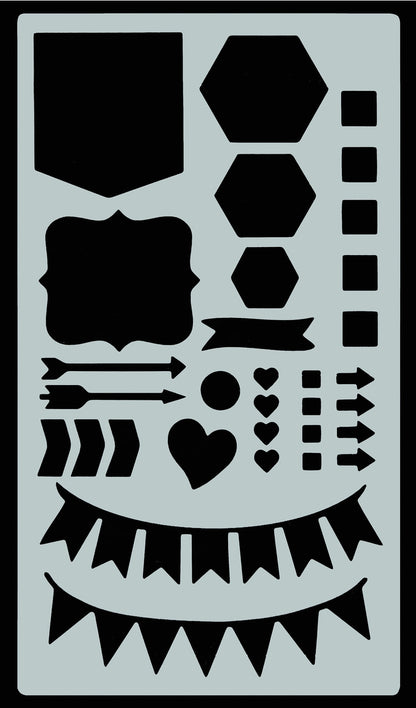 Dotted Journal Stencil Set