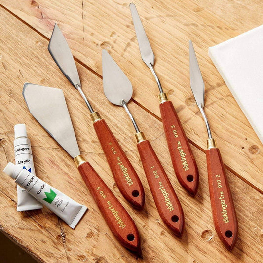 Metal Palette Knife 5 Piece Set