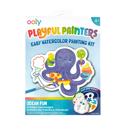 Playful Painters Easy Watercolor Painting Kits
