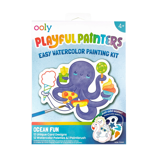 Playful Painters Easy Watercolor Painting Kits