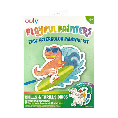 Playful Painters Easy Watercolor Painting Kits
