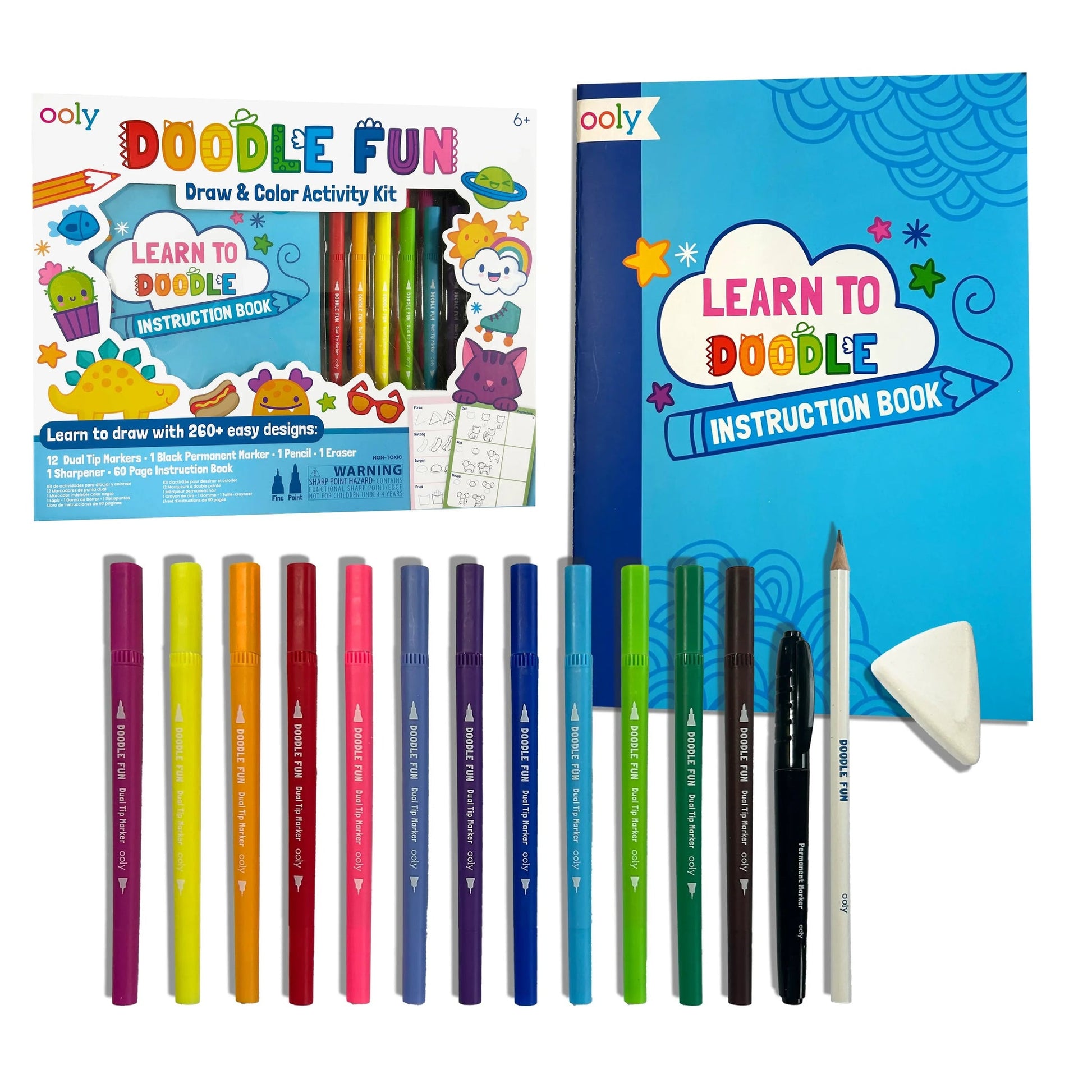 Doodle Fun: Draw & Color Activity Kit