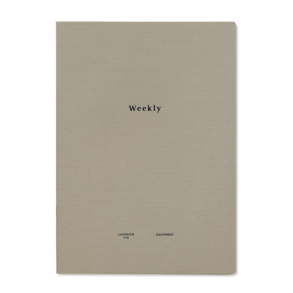 Weekly Laconic Style Notebooks - Odd Nodd Art Supply