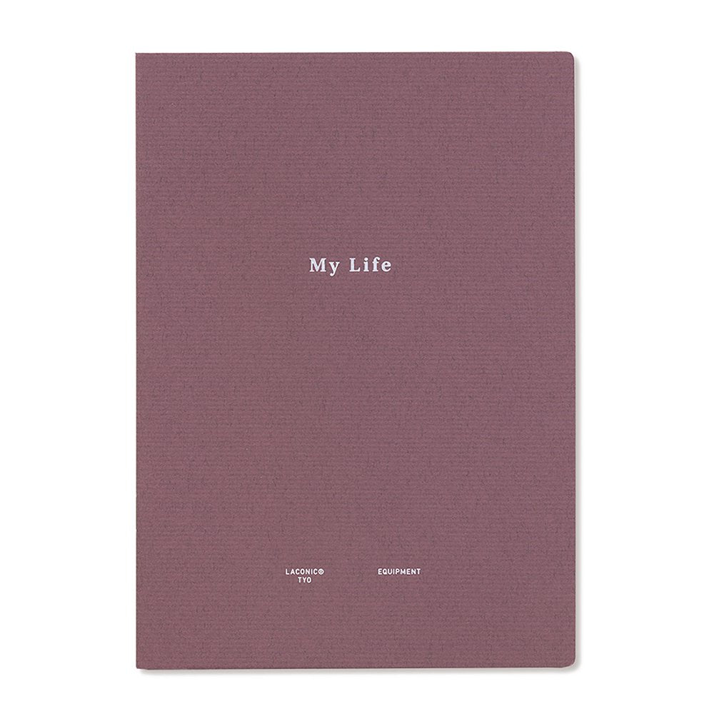 My Life Laconic Style Notebooks - Odd Nodd Art Supply