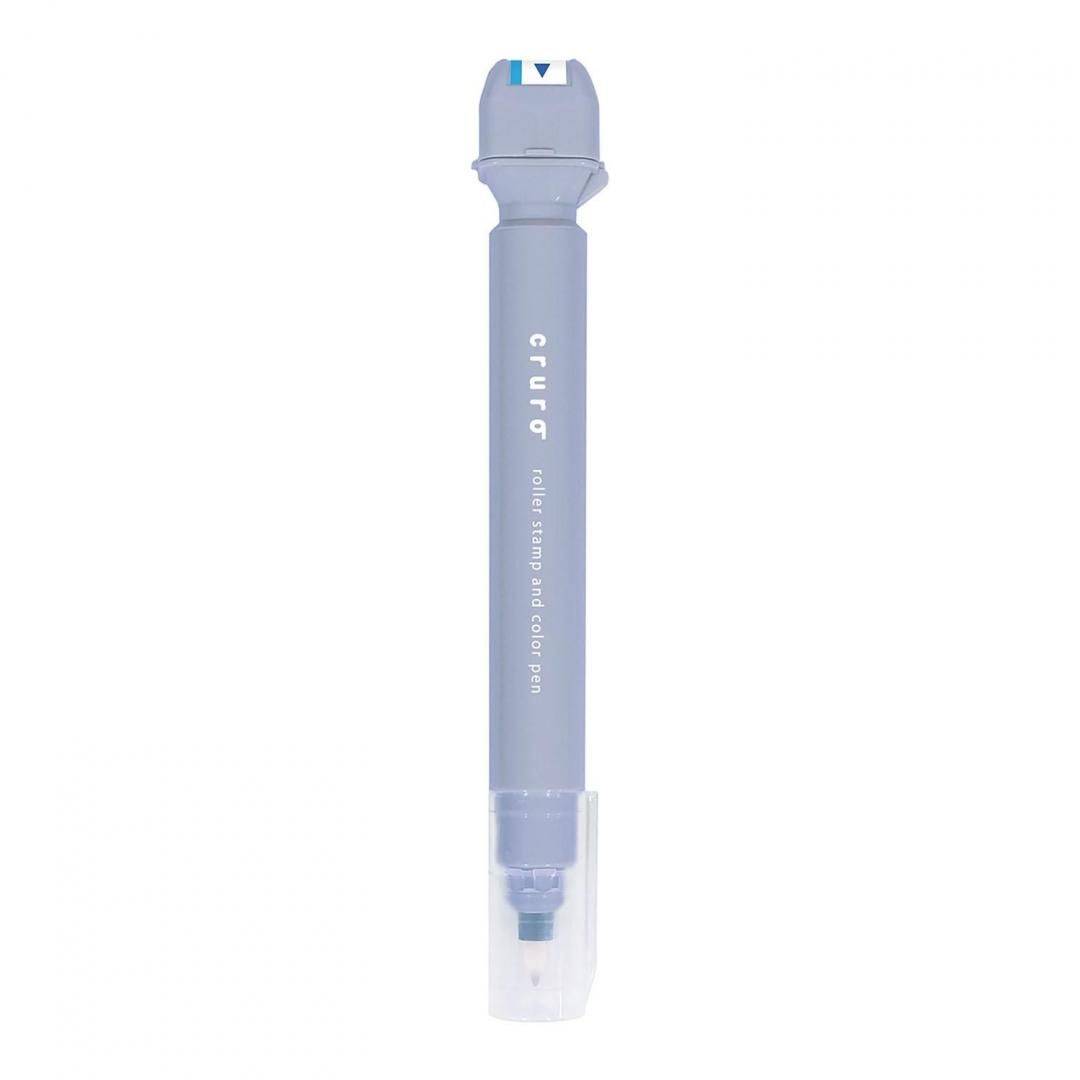 Smoky Blue Arrow Cruro Roller Stamp Pen - Odd Nodd Art Supply