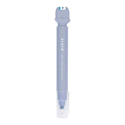 Smoky Blue Arrow Cruro Roller Stamp Pen - Odd Nodd Art Supply