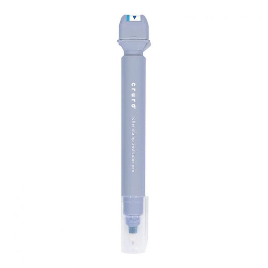 Smoky Blue Arrow Cruro Roller Stamp Pen - Odd Nodd Art Supply