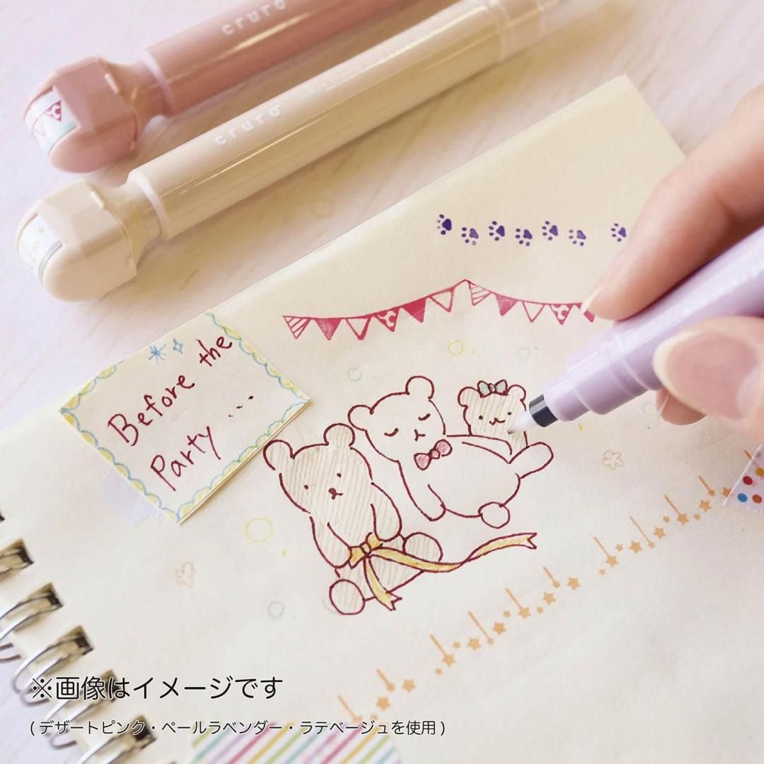 Cruro Roller Stamp Pen - Odd Nodd Art Supply