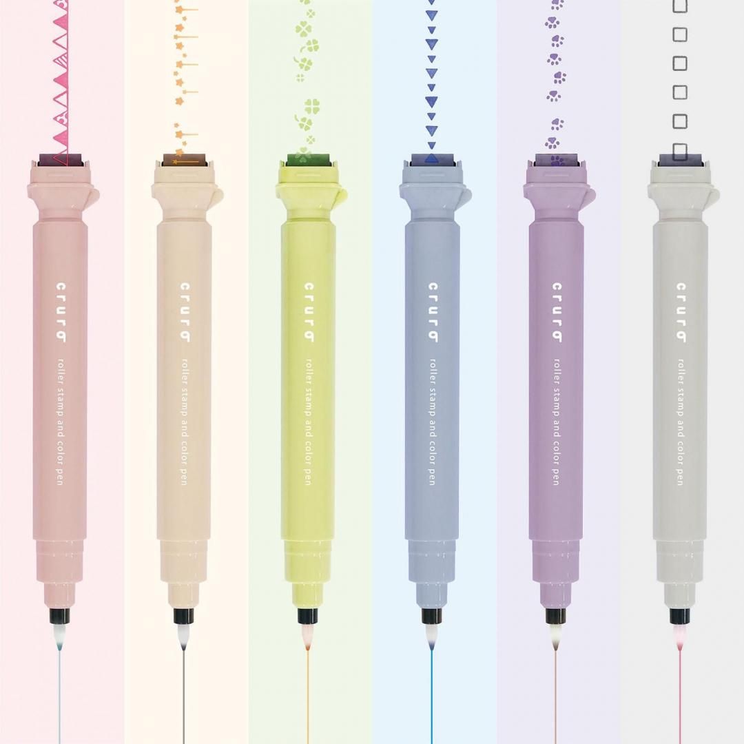 Cruro Roller Stamp Pen - Odd Nodd Art Supply
