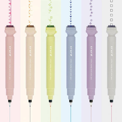 Cruro Roller Stamp Pen - Odd Nodd Art Supply