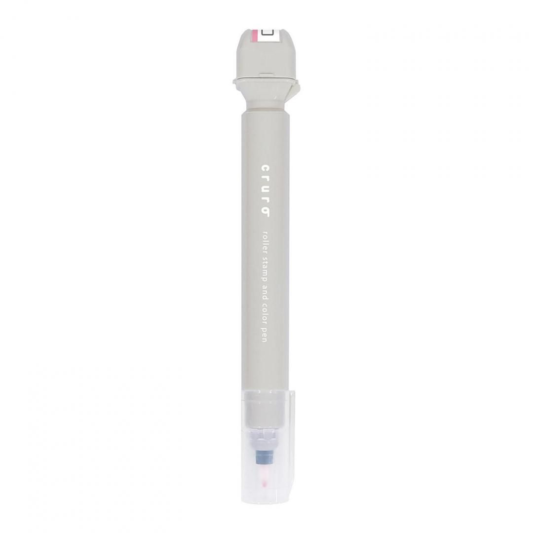 Light Gray Check Boxes Cruro Roller Stamp Pen - Odd Nodd Art Supply