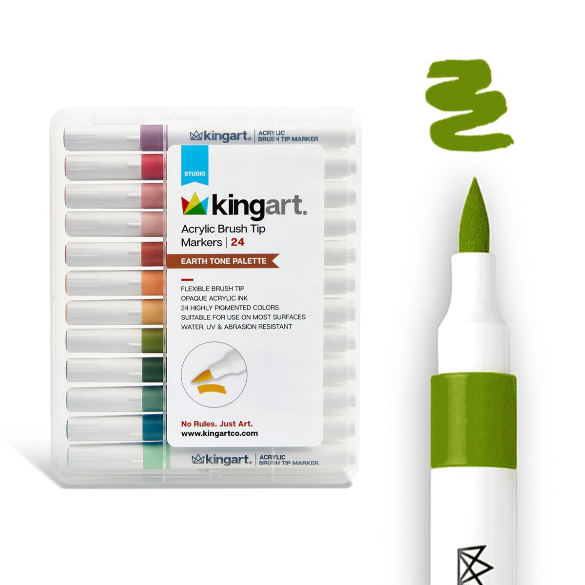 Earth Acrylic Paint Markers - Odd Nodd Art Supply