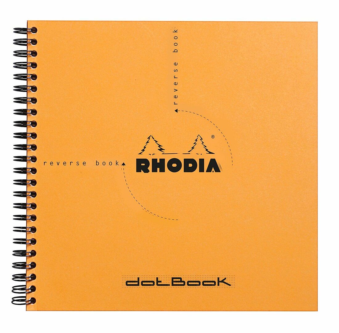 Dot Grid Rhodia Reverse Books - Odd Nodd Art Supply