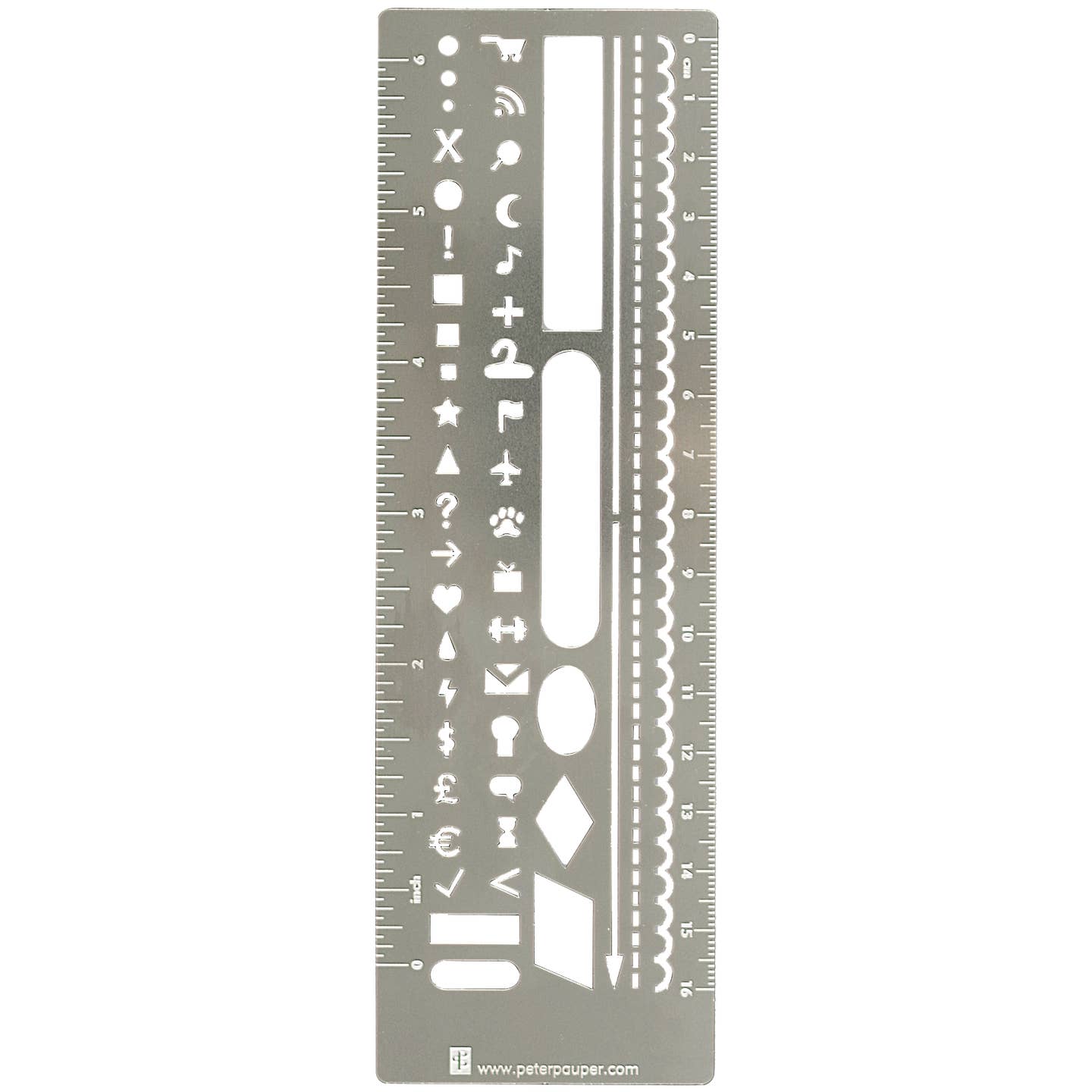 Metal Stencil Bookmark