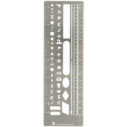 Metal Stencil Bookmark