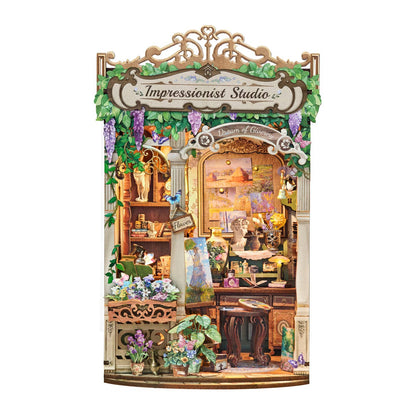 Impressionist Studio book nook kit  - Odd Nodd Art Supply