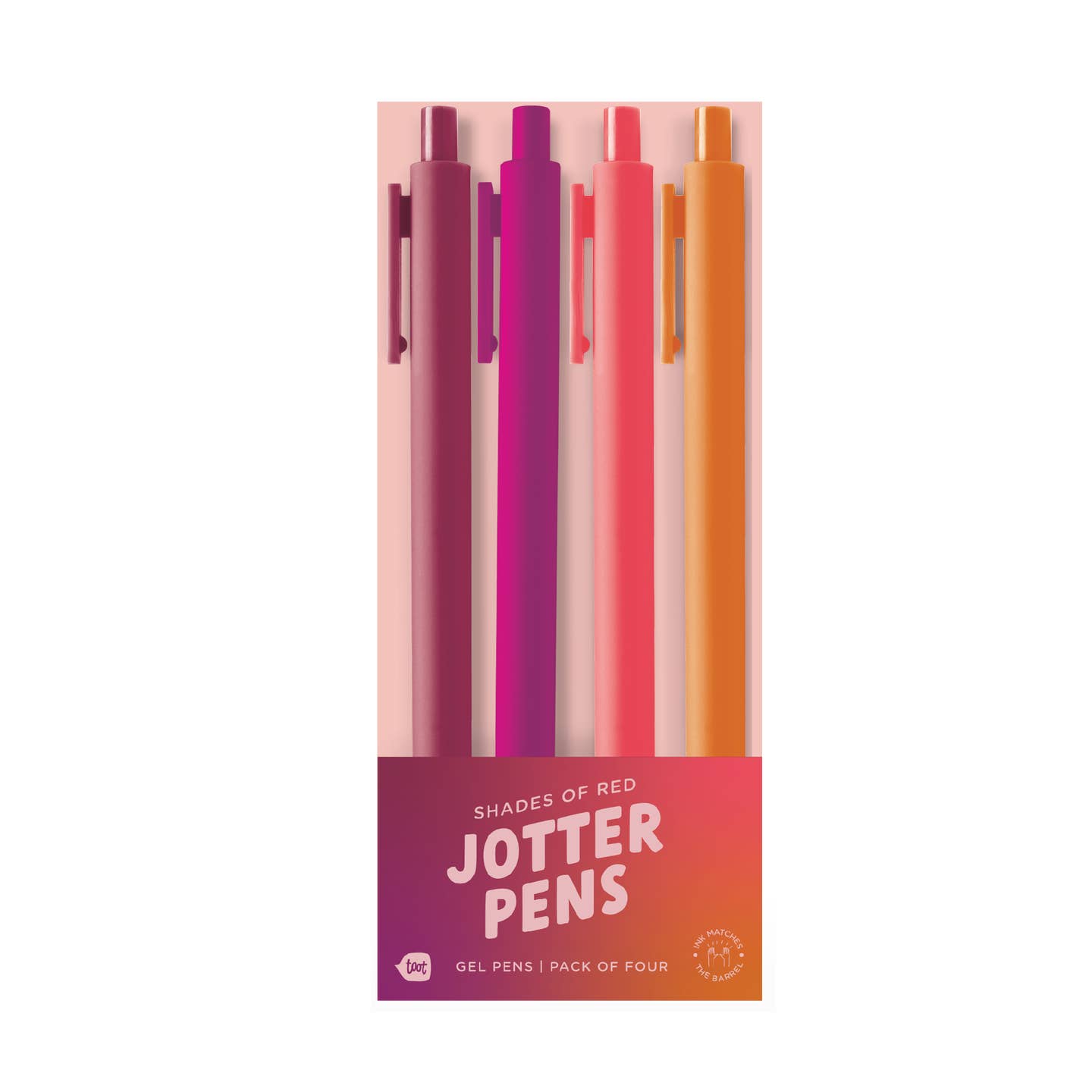 Colorful Jotter Gradient 4 Pack