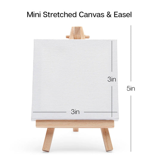Mini Easel & Canvas Sets