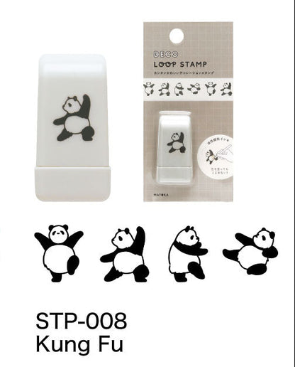 Kung Fu Panda Deco Loop Stamp