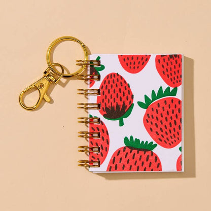 Teenybook Mini Letterpress Notebook Bag Charm