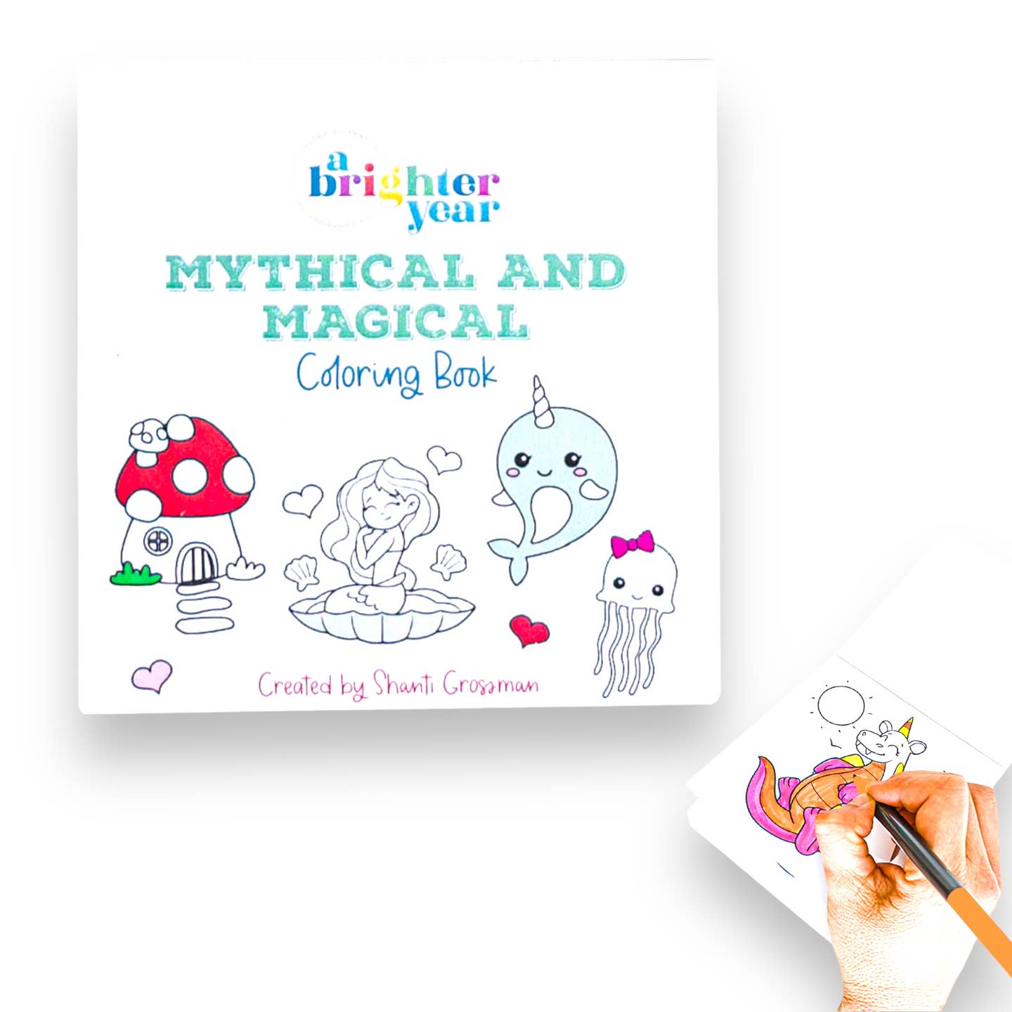 Mini Coloring Book - Odd Nodd Art Supply