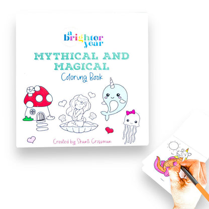 Mini Coloring Book - Odd Nodd Art Supply