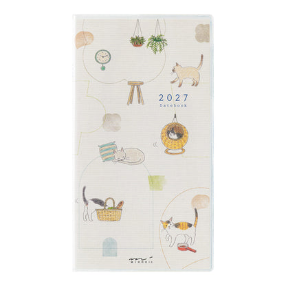 Midori Cats Diary 2027