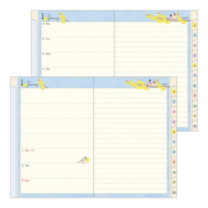 Midori Birds Diary 2027