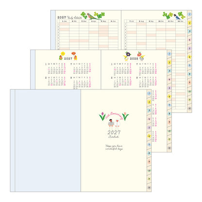 Midori Birds Diary 2027