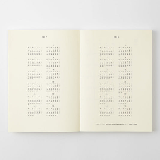 Midori MD Diary 2027