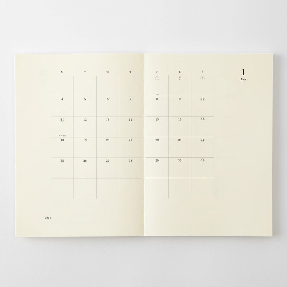 Midori MD Diary 2027