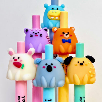 Cute Cute Animal Retractable Gel Pen