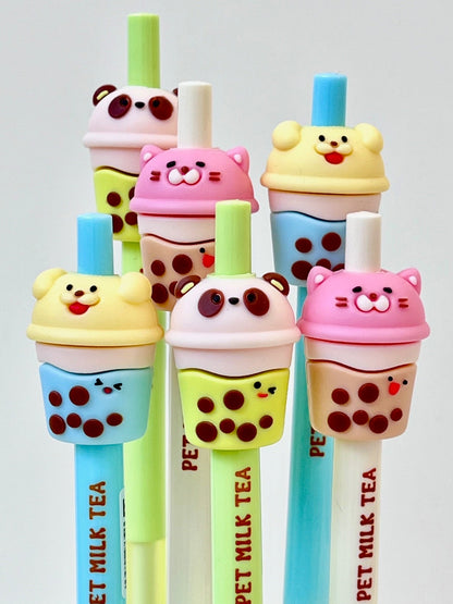 Boba Animals Retractable Gel Pen