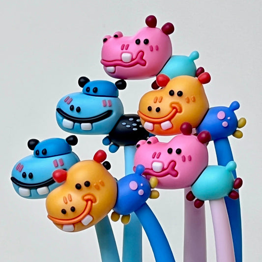 Hippo Wiggle Gel Pen