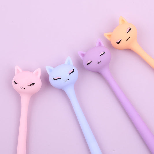 Charming Eyes of a Pastel Cat Wiggle Gel Pen - Odd Nodd Art Supply