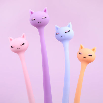 Charming Eyes of a Pastel Cat Wiggle Gel Pen - Odd Nodd Art Supply