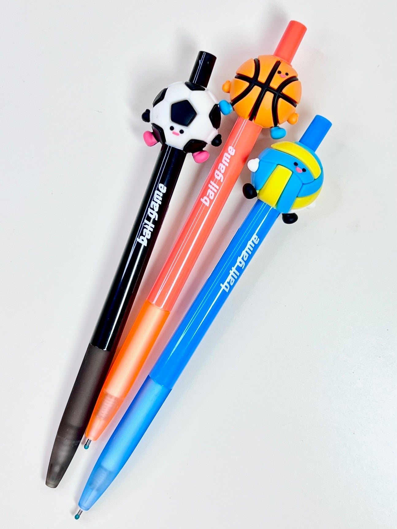 Sports Ball Game Retractable Gel Pen