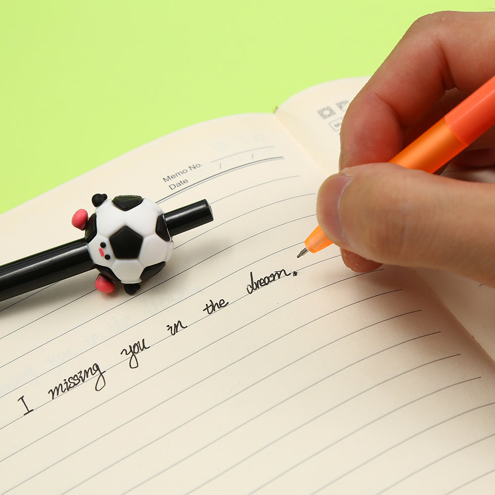 Sports Ball Game Retractable Gel Pen