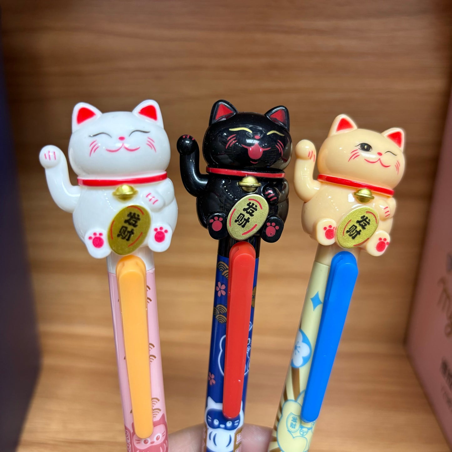 Maneki Neko Lucky Cat Gel Pen - Odd Nodd Art Supply