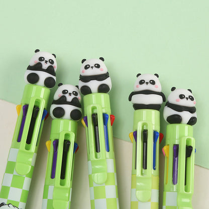 Panda 8-Color Retractable Pen