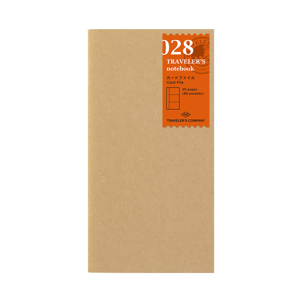 Traveler's Company 028 Card File Notebooks and Refills - Odd Nodd Art Supply
