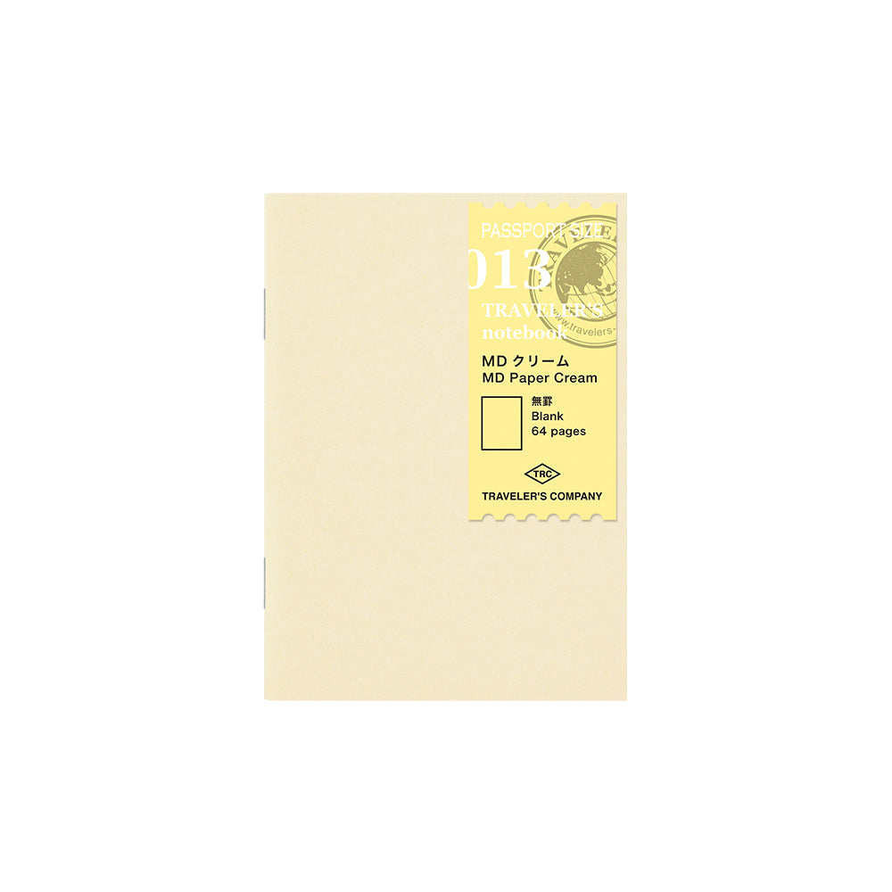 Cream Passport Size Traveler's Company Notebooks and Refills - Odd Nodd Art Supply